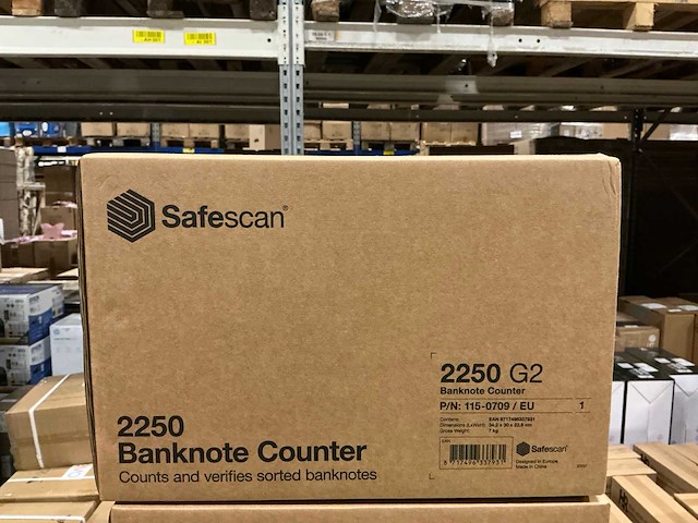 Safescan 2250 banknote counter - afbeelding 2 van  3