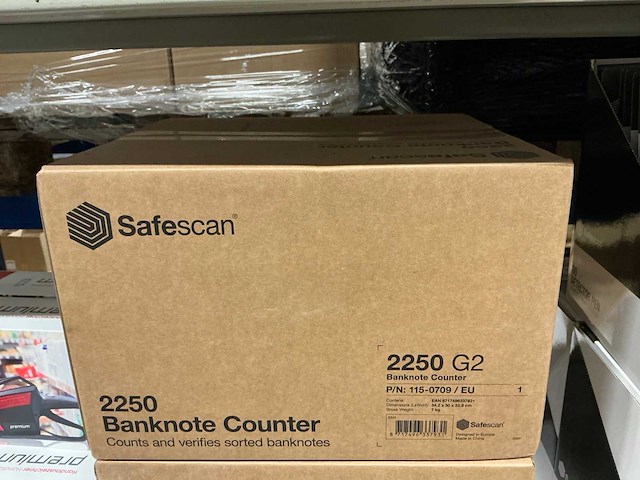 Safescan 2250 g2 banknote counter - afbeelding 2 van  3
