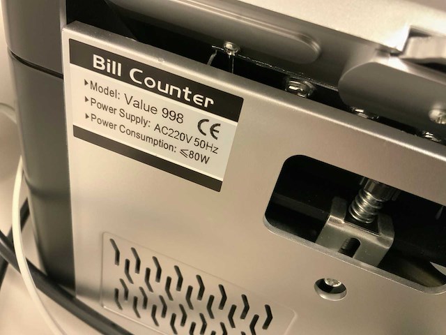 Safescan, bill counter value 998 geldtel en -testmachine - afbeelding 3 van  4