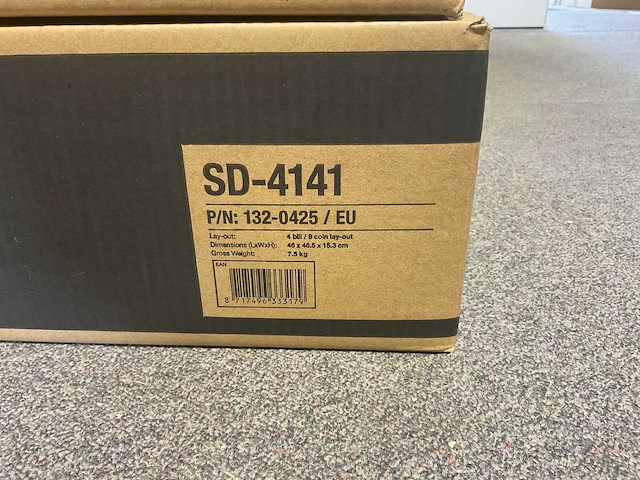 Safescan sd-4141 kassalade (2x) - afbeelding 4 van  4