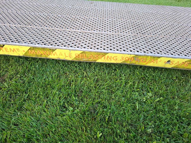 Safety - catwalk system - aluminium bordes/loopvlonder (koppelbaar) (61x) - afbeelding 6 van  11