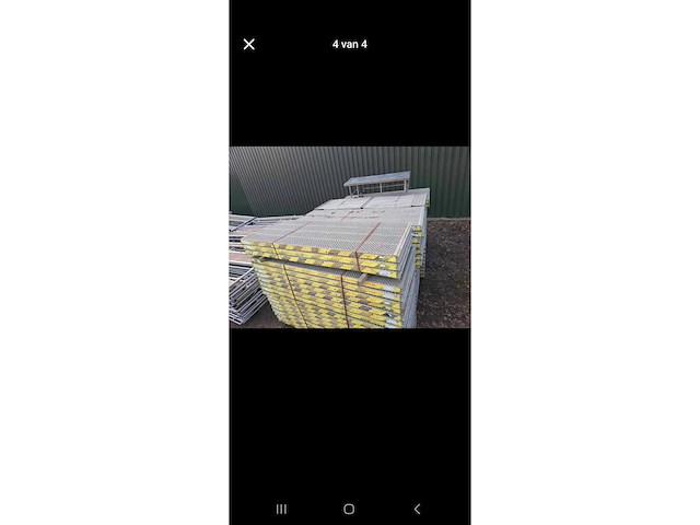 Safety - catwalk system - aluminium bordes/loopvlonder (koppelbaar) (61x) - afbeelding 1 van  4