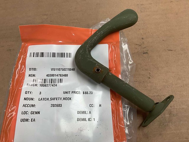 Safety hook latch (3x) - afbeelding 1 van  3
