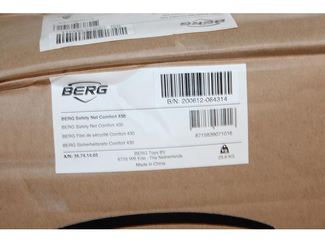 Safety net berg comfort 430, doorsnede 430 cm. nieuw in doos. - afbeelding 3 van  3