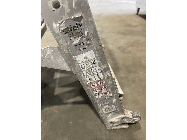 Safety step - 1x2 - aluminium trap - afbeelding 2 van  2