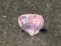 Saffier - 0.56 carat natuurlijke roze saffier - afbeelding 3 van  5