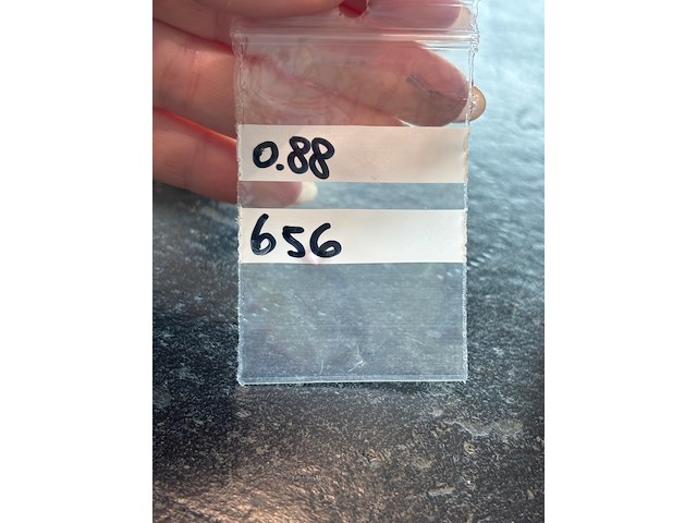 Saffier - 0.88 carat natuurlijke roze saffier - afbeelding 5 van  5