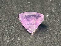 Saffier - 0.90 carat natuurlijke roze saffier - afbeelding 3 van  6