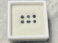 Saffier - 1.02 carat natuurlijke saffier - afbeelding 1 van  4