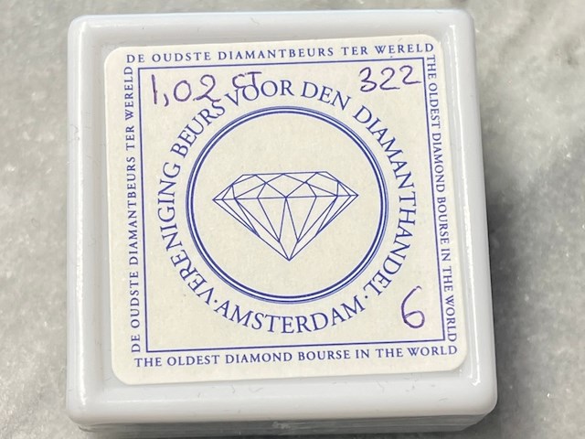 Saffier - 1.02 carat natuurlijke saffier - afbeelding 2 van  4