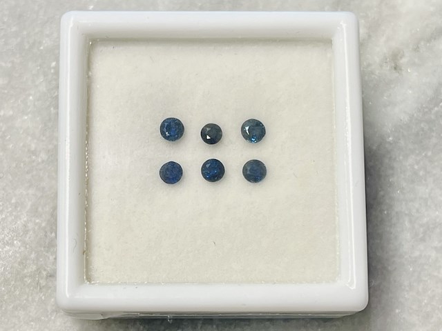 Saffier - 1.07 carat natuurlijke saffier - afbeelding 1 van  4