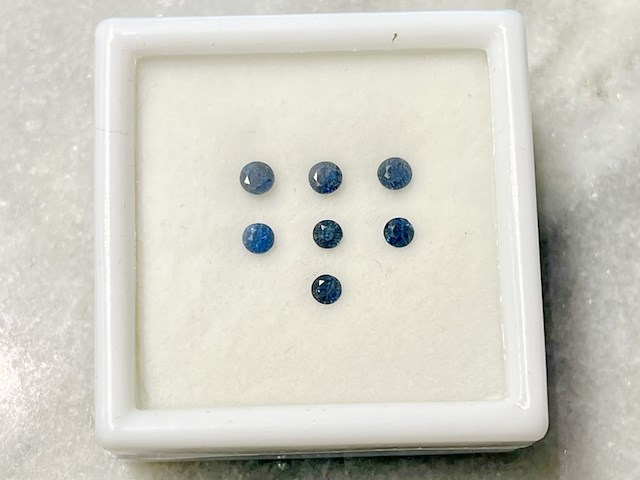 Saffier - 1.09 carat natuurlijke saffier - afbeelding 1 van  4