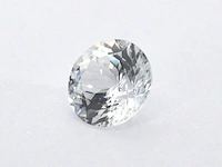 Saffier - 1.12 carat echte natuurlijke witte briljant (gecertificeerd)