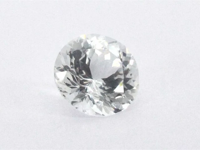 Saffier - 1.12 carat echte natuurlijke witte briljant (gecertificeerd) - afbeelding 2 van  6