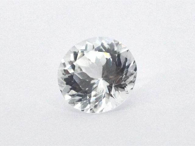 Saffier - 1.12 carat echte natuurlijke witte briljant (gecertificeerd) - afbeelding 4 van  6