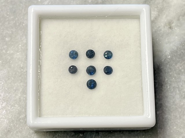 Saffier - 1.17 carat natuurlijke saffier - afbeelding 1 van  4