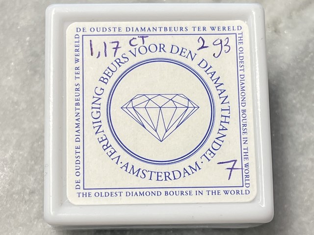 Saffier - 1.17 carat natuurlijke saffier - afbeelding 2 van  4