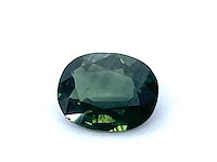 Saffier - 1.26 carat natuurlijke groene saffier - afbeelding 1 van  3