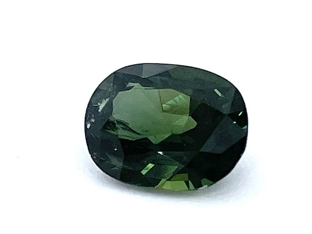 Saffier - 1.92 carat groene saffier - afbeelding 1 van  3