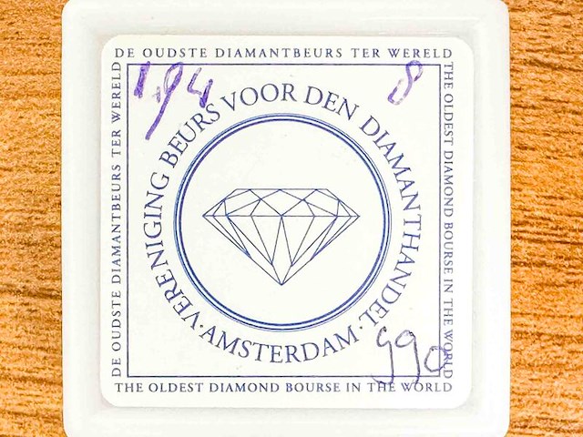 Saffier - 1.94 carat aan natuurlijke ronde saffieren - afbeelding 2 van  4