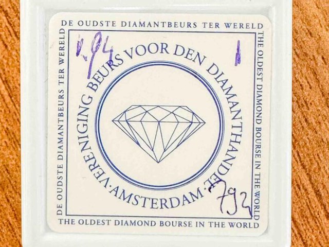 Saffier - 1.94 carat natuurlijke groene saffier - afbeelding 2 van  4