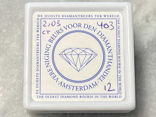 Saffier - 2.03 carat natuurlijke saffier - afbeelding 1 van  2