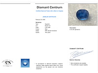 Saffier - 2.46 carat natuurlijke saffier - afbeelding 3 van  5
