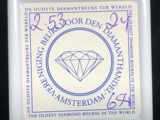 Saffier - 2.53 carat mooi saffier - afbeelding 3 van  5