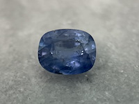 Saffier - 2.64 carat natuurlijke blauwe saffier - afbeelding 1 van  6