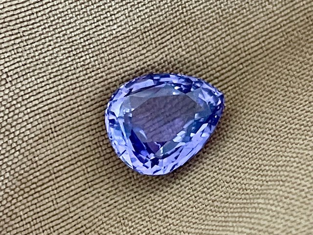 Saffier - 2.69 carat natuurlijke saffier (gecertificeerd) - afbeelding 1 van  4