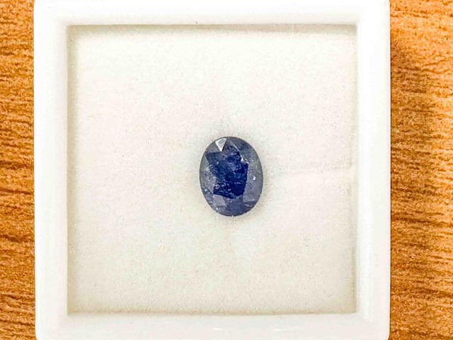 Saffier - 2.82 carat natuurlijke saffier - afbeelding 1 van  4