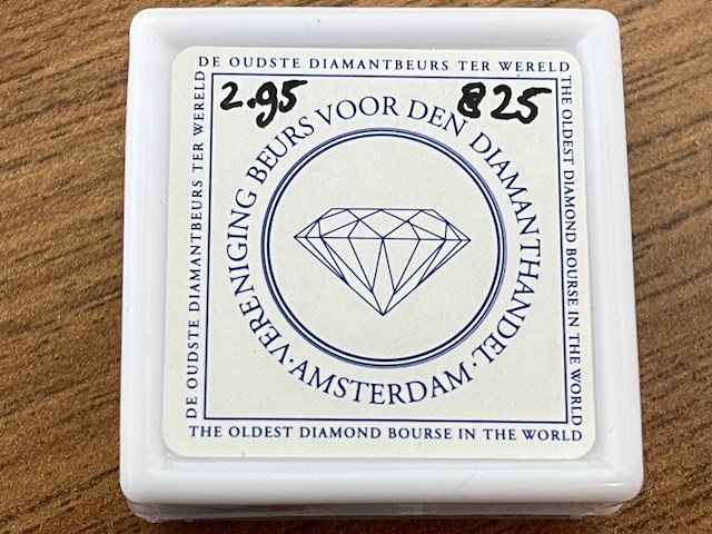 Saffier - 2.95 carat natuurlijke saffier - afbeelding 3 van  5