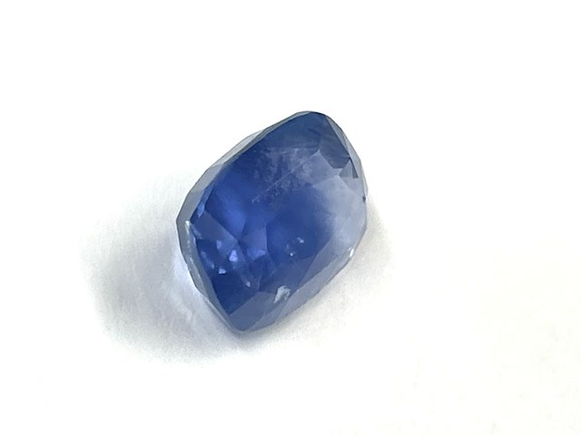 Saffier - 3.14 carat natuurlijke saffier (gecertificeerd) - afbeelding 2 van  4