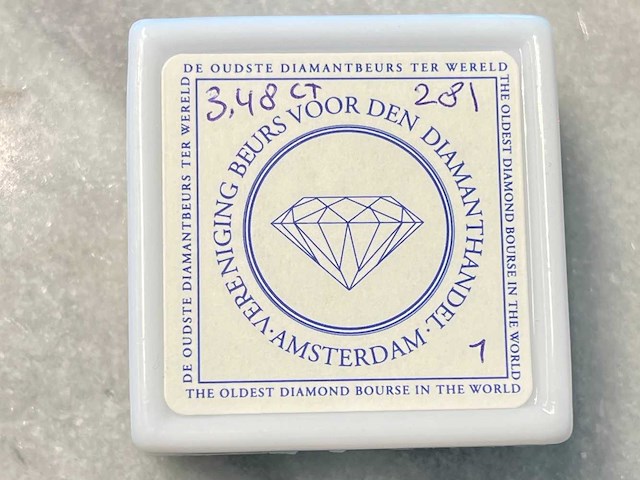 Saffier - 3.48 carat natuurlijke saffier - afbeelding 5 van  5