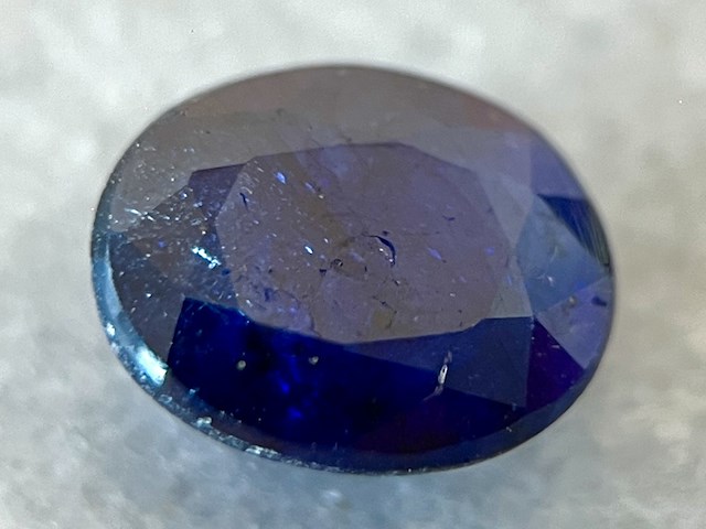 Saffier - 3.50 carat natuurlijke saffier - afbeelding 1 van  3