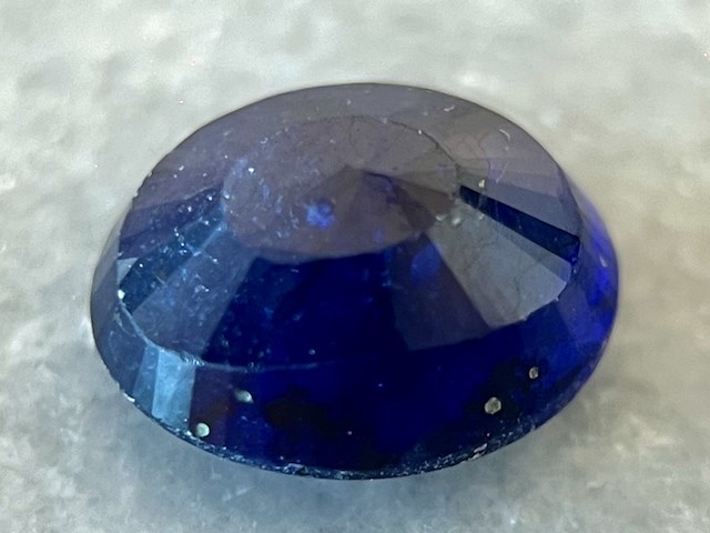 Saffier - 3.50 carat natuurlijke saffier - afbeelding 2 van  3