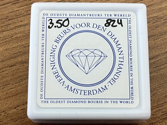 Saffier - 3.50 carat natuurlijke saffier - afbeelding 3 van  3