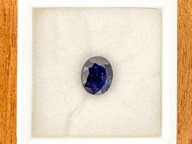 Saffier - 4.03 carat natuurlijke saffier - afbeelding 1 van  4