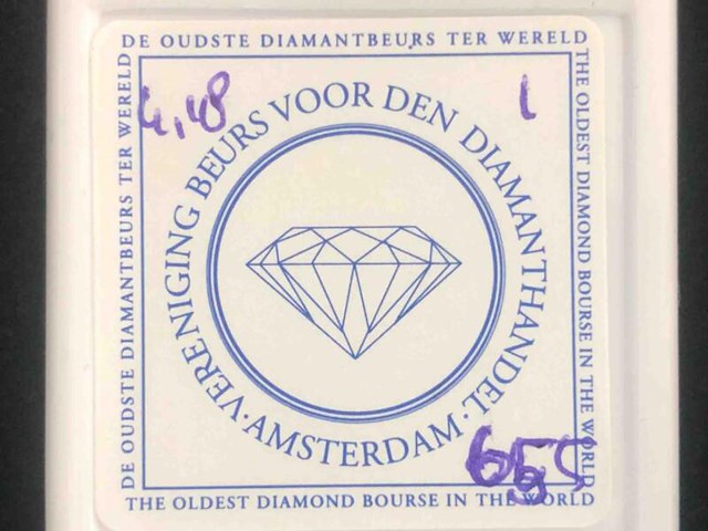 Saffier - 4.08 carat natuurlijke saffier - afbeelding 3 van  5