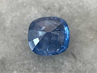 Saffier - 6.02 carat natuurlijke blauwe saffier - afbeelding 1 van  5