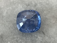 Saffier - 6.02 carat natuurlijke blauwe saffier - afbeelding 2 van  6