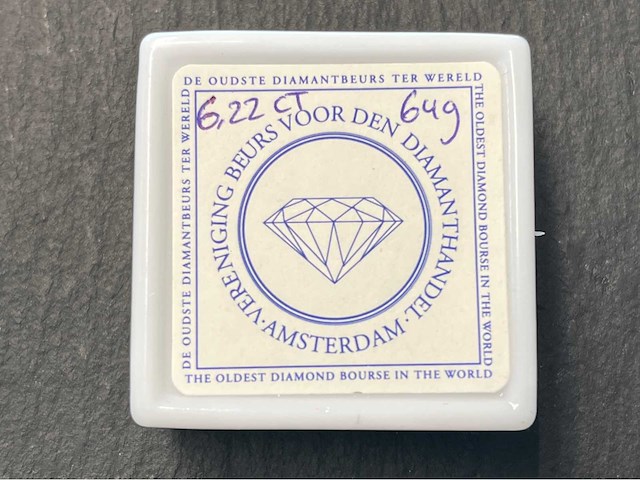 Saffier - 6.22 carat natuurlijke saffier - afbeelding 5 van  5