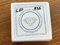 Saffier - 6.87 carat natuurlijke saffier - afbeelding 3 van  5