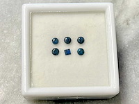 Saffier 1.05 carat natuurlijke saffier - afbeelding 1 van  3