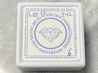 Saffier 1.05 carat natuurlijke saffier - afbeelding 2 van  3