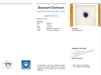 Saffier 3.45 ct - afbeelding 4 van  4