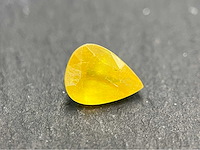 Saffier 5.05 carat natuurlijke gele saffier - afbeelding 1 van  4