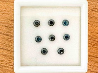 Saffieren 2.34 carat natuurlijke ronde saffieren - afbeelding 1 van  3