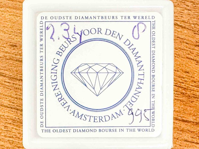 Saffieren 2.34 carat natuurlijke ronde saffieren - afbeelding 2 van  3