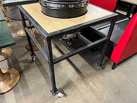 Saffire kamado - in verrijdbare tafel - barbecue - afbeelding 8 van  13